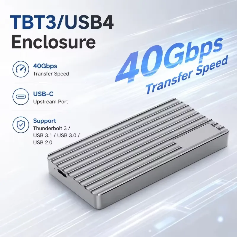 AP01 для алюминиевого корпуса  – обзор и цена Usb4 40Gbps External Ssd 8Tb